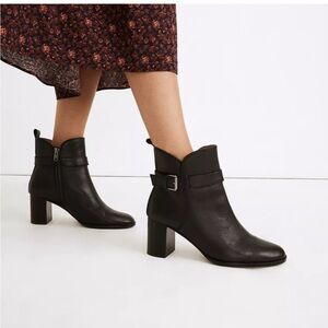 Madewell Alaina Buckle Boots. Sz 7